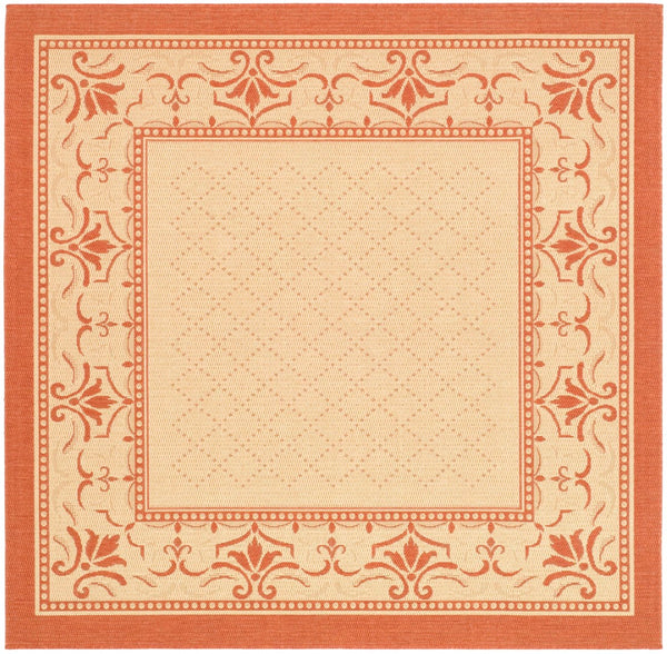 Safavieh Cy0901 Power Loomed 85.4% Polypropylene/10.4% Polyester/4.2% Latex Outdoor Rug CY0901-3201-4