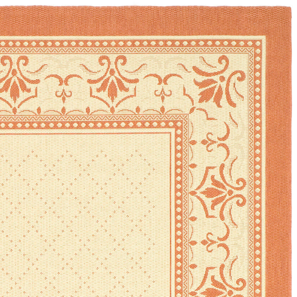 Safavieh Cy0901 Power Loomed 85.4% Polypropylene/10.4% Polyester/4.2% Latex Outdoor Rug CY0901-3201-4