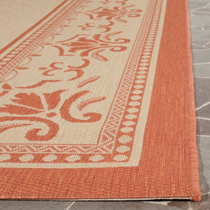 Safavieh Cy0901 Power Loomed 85.4% Polypropylene/10.4% Polyester/4.2% Latex Outdoor Rug CY0901-3201-4