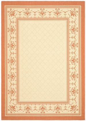 Safavieh Cy0901 Power Loomed 85.4% Polypropylene/10.4% Polyester/4.2% Latex Outdoor Rug CY0901-3201-4