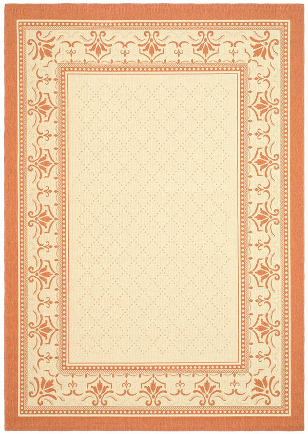 Safavieh Cy0901 Power Loomed 85.4% Polypropylene/10.4% Polyester/4.2% Latex Outdoor Rug CY0901-3201-4