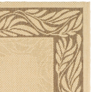 Safavieh Cy1551 Power Loomed 85.4% Polypropylene/10.4% Polyester/4.2% Latex Outdoor Rug CY1551-3001-3