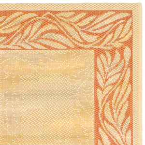 Safavieh Cy1551 Power Loomed 85.4% Polypropylene/10.4% Polyester/4.2% Latex Outdoor Rug CY1551-3201-4