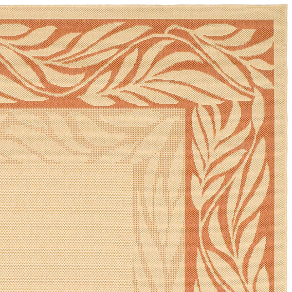 Safavieh Cy1551 Power Loomed 85.4% Polypropylene/10.4% Polyester/4.2% Latex Outdoor Rug CY1551-3201-4