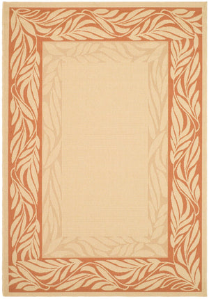 Safavieh Cy1551 Power Loomed 85.4% Polypropylene/10.4% Polyester/4.2% Latex Outdoor Rug CY1551-3201-4