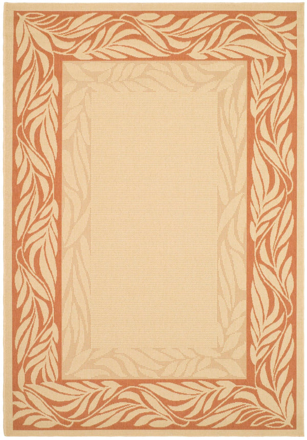 Safavieh Cy1551 Power Loomed 85.4% Polypropylene/10.4% Polyester/4.2% Latex Outdoor Rug CY1551-3201-4