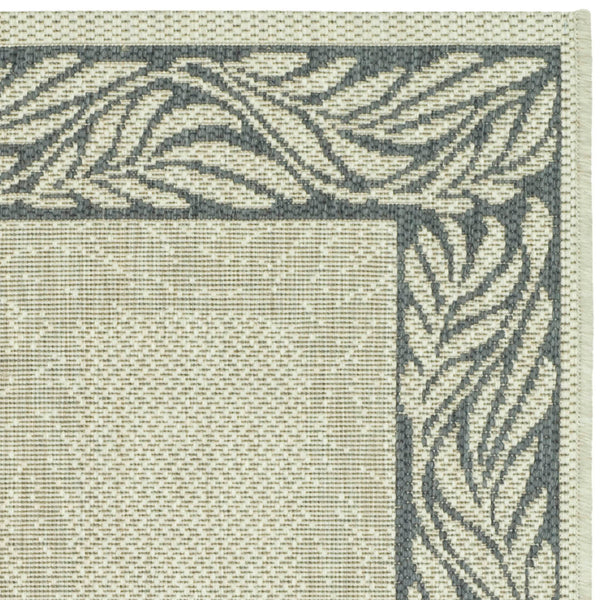 Safavieh Cy1551 Power Loomed 85.4% Polypropylene/10.4% Polyester/4.2% Latex Outdoor Rug CY1551-3301-2