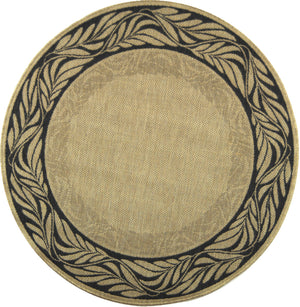 Safavieh Cy1551 Power Loomed 85.4% Polypropylene/10.4% Polyester/4.2% Latex Outdoor Rug CY1551-3301-5R