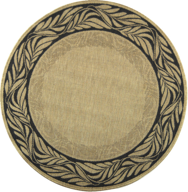 Safavieh Cy1551 Power Loomed 85.4% Polypropylene/10.4% Polyester/4.2% Latex Outdoor Rug CY1551-3301-5R