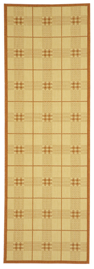 Safavieh Cy1587 Power Loomed 85.4% Polypropylene/10.4% Polyester/4.2% Latex Outdoor Rug CY1587-3201-4