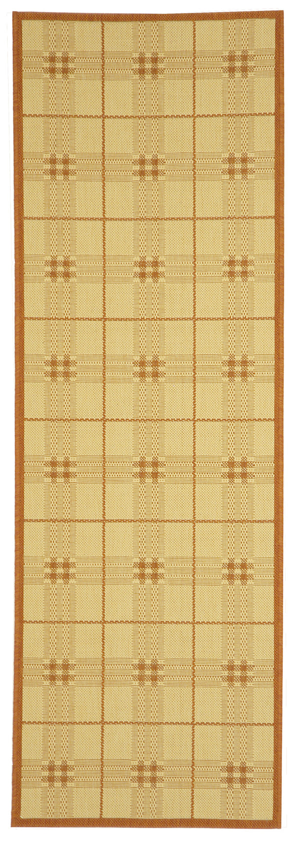 Safavieh Cy1587 Power Loomed 85.4% Polypropylene/10.4% Polyester/4.2% Latex Outdoor Rug CY1587-3201-4
