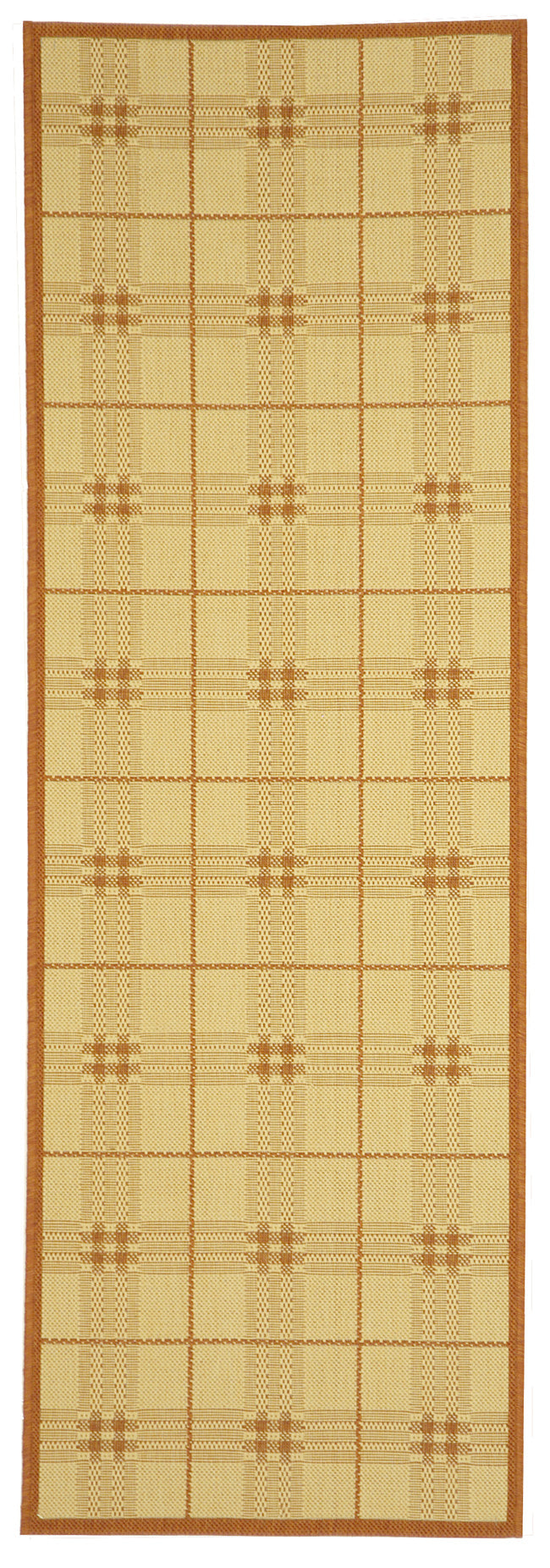 Safavieh Cy1587 Power Loomed 85.4% Polypropylene/10.4% Polyester/4.2% Latex Outdoor Rug CY1587-3201-4