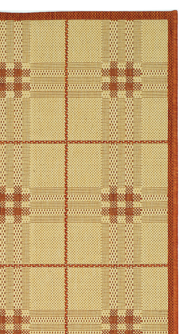 Safavieh Cy1587 Power Loomed 85.4% Polypropylene/10.4% Polyester/4.2% Latex Outdoor Rug CY1587-3201-4