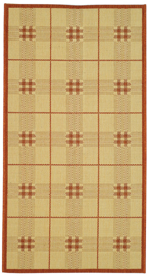 Safavieh Cy1587 Power Loomed 85.4% Polypropylene/10.4% Polyester/4.2% Latex Outdoor Rug CY1587-3201-4