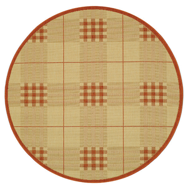 Safavieh Cy1587 Power Loomed 85.4% Polypropylene/10.4% Polyester/4.2% Latex Outdoor Rug CY1587-3201-5R