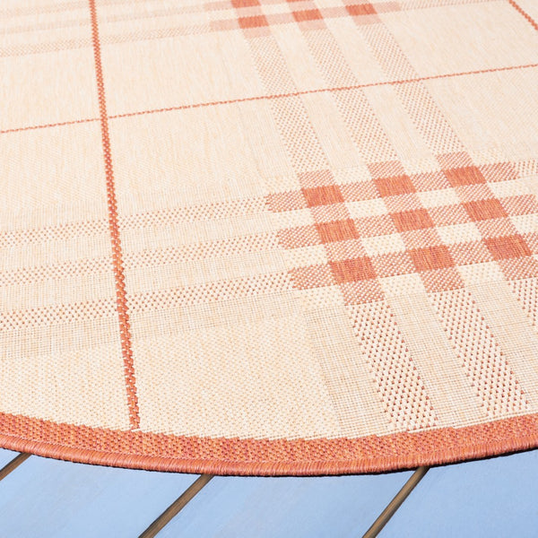 Safavieh Cy1587 Power Loomed 85.4% Polypropylene/10.4% Polyester/4.2% Latex Outdoor Rug CY1587-3201-4