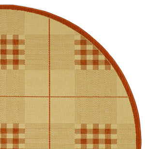 Safavieh Cy1587 Power Loomed 85.4% Polypropylene/10.4% Polyester/4.2% Latex Outdoor Rug CY1587-3201-4