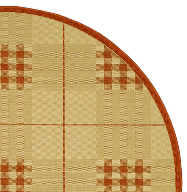 Safavieh Cy1587 Power Loomed 85.4% Polypropylene/10.4% Polyester/4.2% Latex Outdoor Rug CY1587-3201-4