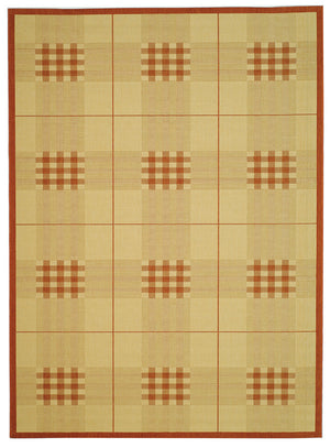 Safavieh Cy1587 Power Loomed 85.4% Polypropylene/10.4% Polyester/4.2% Latex Outdoor Rug CY1587-3201-4