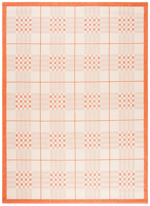 Safavieh Cy1587 Power Loomed 85.4% Polypropylene/10.4% Polyester/4.2% Latex Outdoor Rug CY1587-3201-4