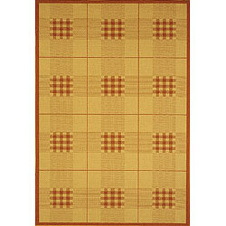 Safavieh Cy1587 Power Loomed 85.4% Polypropylene/10.4% Polyester/4.2% Latex Outdoor Rug CY1587-3201-4