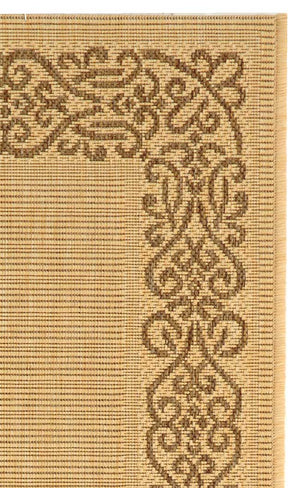 Safavieh Cy1588 Power Loomed 85.4% Polypropylene/10.4% Polyester/4.2% Latex Outdoor Rug CY1588-3001-4