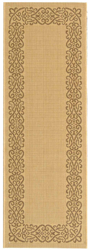 Safavieh Cy1588 Power Loomed 85.4% Polypropylene/10.4% Polyester/4.2% Latex Outdoor Rug CY1588-3001-4