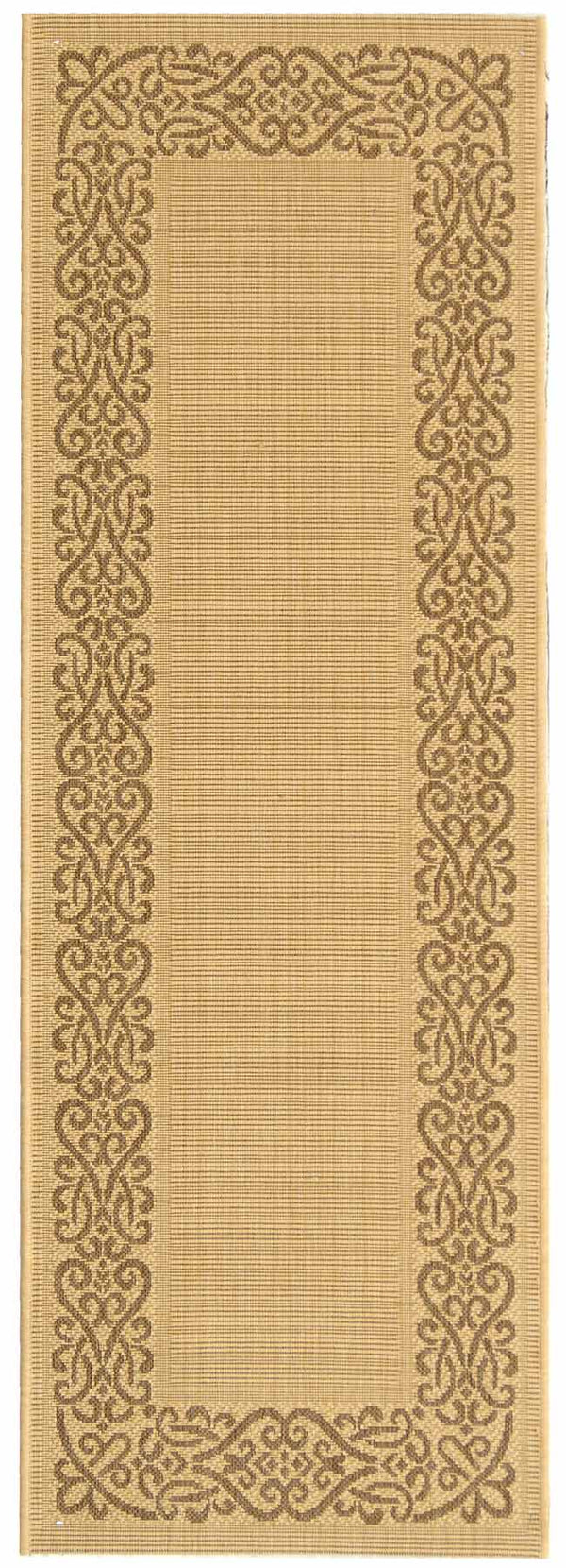 Safavieh Cy1588 Power Loomed 85.4% Polypropylene/10.4% Polyester/4.2% Latex Outdoor Rug CY1588-3001-4