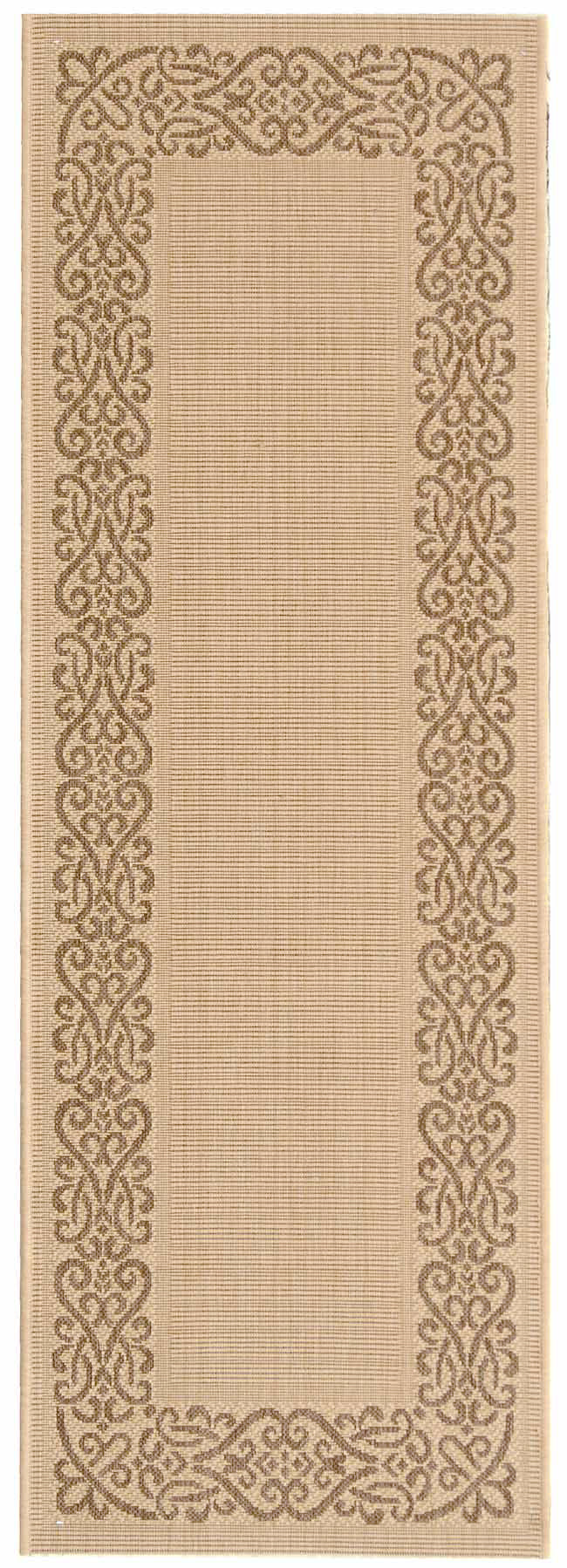 Safavieh Cy1588 Power Loomed 85.4% Polypropylene/10.4% Polyester/4.2% Latex Outdoor Rug CY1588-3001-4