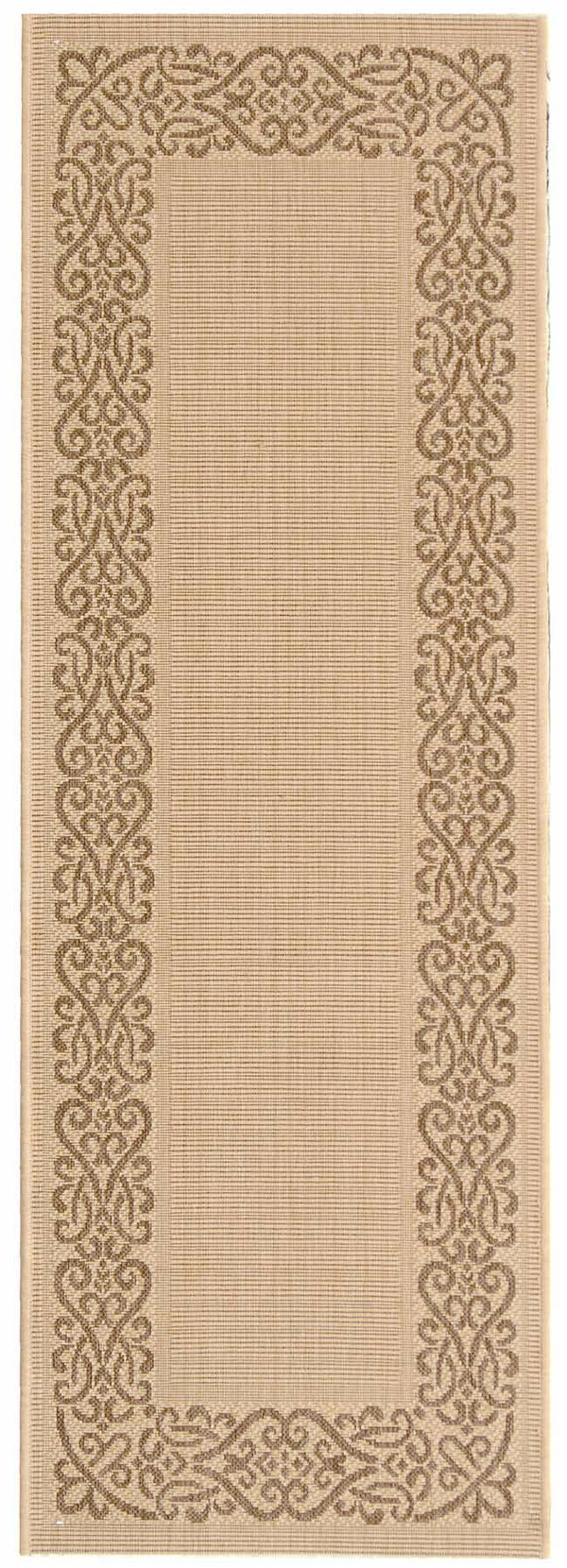 Safavieh Cy1588 Power Loomed 85.4% Polypropylene/10.4% Polyester/4.2% Latex Outdoor Rug CY1588-3001-4
