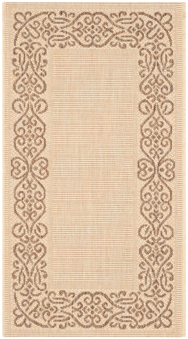 Safavieh Cy1588 Power Loomed 85.4% Polypropylene/10.4% Polyester/4.2% Latex Outdoor Rug CY1588-3001-4