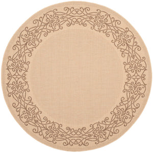 Safavieh Cy1588 Power Loomed 85.4% Polypropylene/10.4% Polyester/4.2% Latex Outdoor Rug CY1588-3001-4