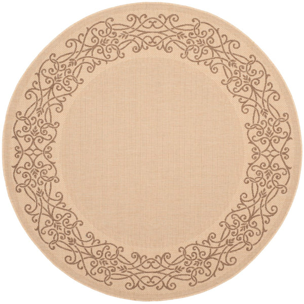 Safavieh Cy1588 Power Loomed 85.4% Polypropylene/10.4% Polyester/4.2% Latex Outdoor Rug CY1588-3001-4