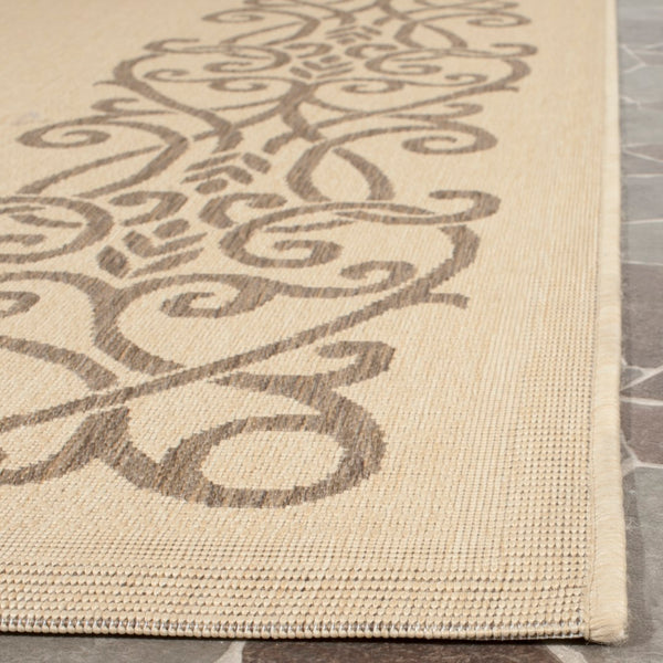 Safavieh Cy1588 Power Loomed 85.4% Polypropylene/10.4% Polyester/4.2% Latex Outdoor Rug CY1588-3001-4