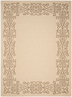 Safavieh Cy1588 Power Loomed 85.4% Polypropylene/10.4% Polyester/4.2% Latex Outdoor Rug CY1588-3001-4