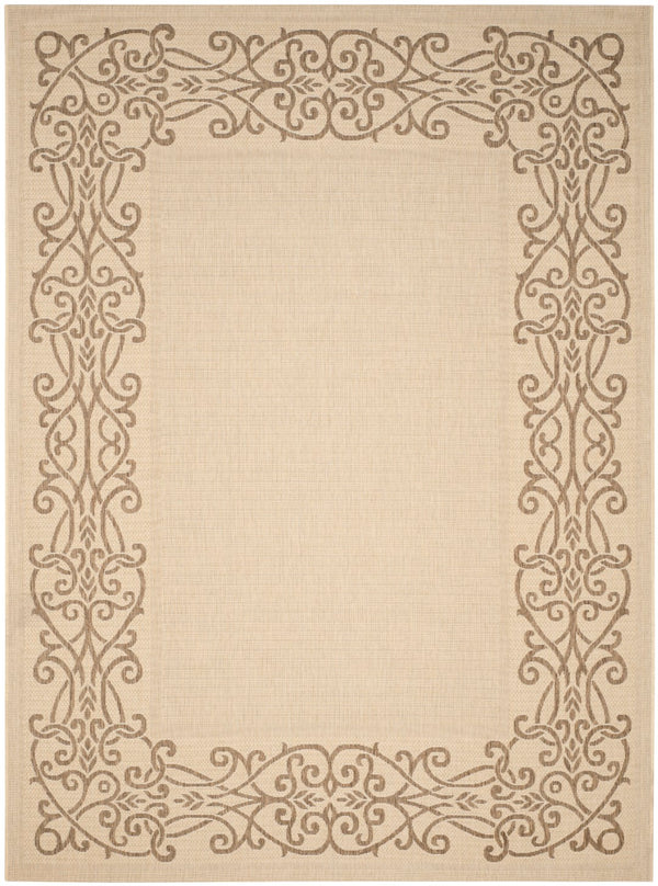 Safavieh Cy1588 Power Loomed 85.4% Polypropylene/10.4% Polyester/4.2% Latex Outdoor Rug CY1588-3001-4