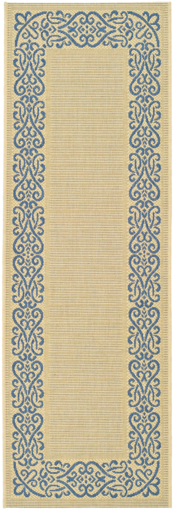 Safavieh Cy1588 Power Loomed 85.4% Polypropylene/10.4% Polyester/4.2% Latex Outdoor Rug CY1588-3101-27