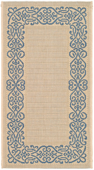 Safavieh Cy1588 Power Loomed 85.4% Polypropylene/10.4% Polyester/4.2% Latex Outdoor Rug CY1588-3101-210