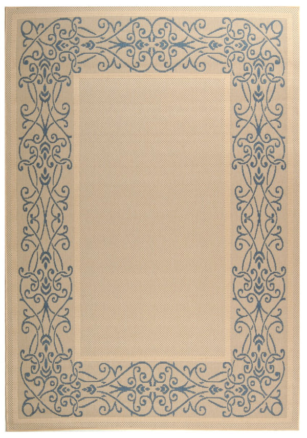 Safavieh Cy1588 Power Loomed 85.4% Polypropylene/10.4% Polyester/4.2% Latex Outdoor Rug CY1588-3101-210