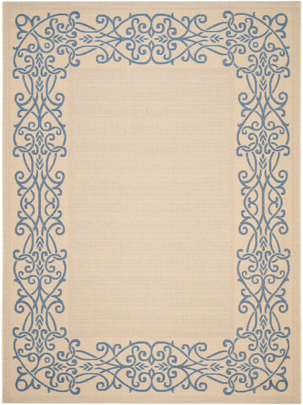 Safavieh Cy1588 Power Loomed 85.4% Polypropylene/10.4% Polyester/4.2% Latex Outdoor Rug CY1588-3101-210