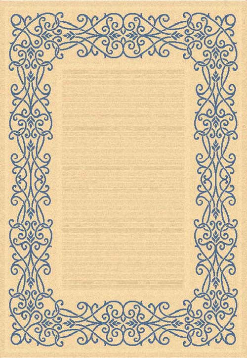 Safavieh Cy1588 Power Loomed 85.4% Polypropylene/10.4% Polyester/4.2% Latex Outdoor Rug CY1588-3101-210