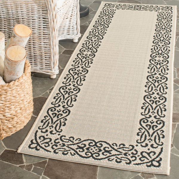 Safavieh Cy1588 Power Loomed 85.4% Polypropylene/10.4% Polyester/4.2% Latex Outdoor Rug CY1588-3901-4
