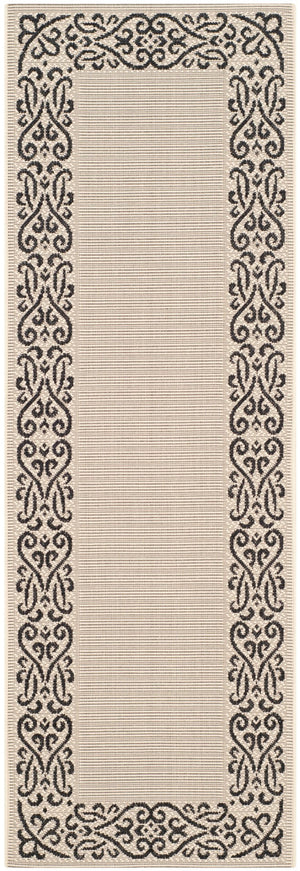 Safavieh Cy1588 Power Loomed 85.4% Polypropylene/10.4% Polyester/4.2% Latex Outdoor Rug CY1588-3901-4