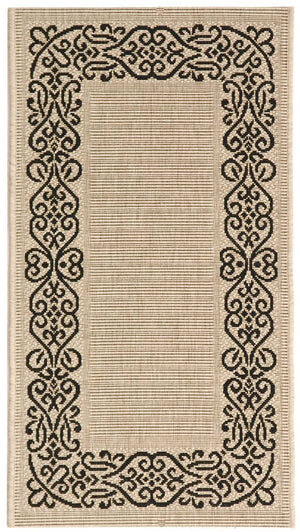 Safavieh Cy1588 Power Loomed 85.4% Polypropylene/10.4% Polyester/4.2% Latex Outdoor Rug CY1588-3901-4