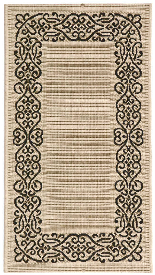 Safavieh Cy1588 Power Loomed 85.4% Polypropylene/10.4% Polyester/4.2% Latex Outdoor Rug CY1588-3901-4