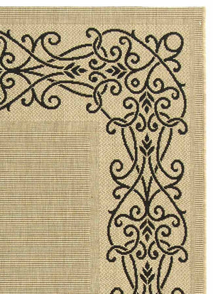 Safavieh Cy1588 Power Loomed 85.4% Polypropylene/10.4% Polyester/4.2% Latex Outdoor Rug CY1588-3901-4