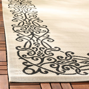 Safavieh Cy1588 Power Loomed 85.4% Polypropylene/10.4% Polyester/4.2% Latex Outdoor Rug CY1588-3901-4