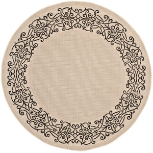 Safavieh Cy1588 Power Loomed 85.4% Polypropylene/10.4% Polyester/4.2% Latex Outdoor Rug CY1588-3901-4