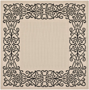 Safavieh Cy1588 Power Loomed 85.4% Polypropylene/10.4% Polyester/4.2% Latex Outdoor Rug CY1588-3901-4