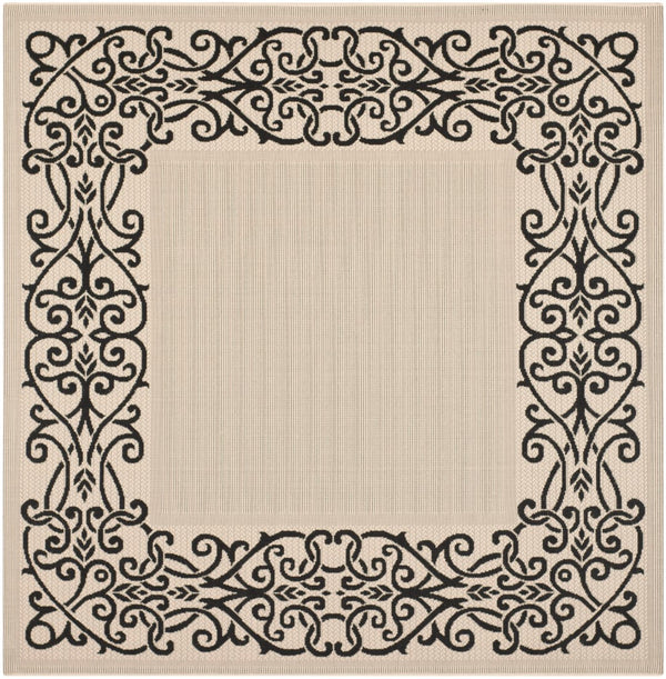 Safavieh Cy1588 Power Loomed 85.4% Polypropylene/10.4% Polyester/4.2% Latex Outdoor Rug CY1588-3901-4